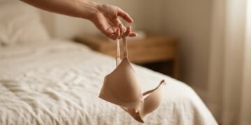Nem branco, nem bege qualquer: a cor de sutiã que fica mais discreta sob a camisa branca