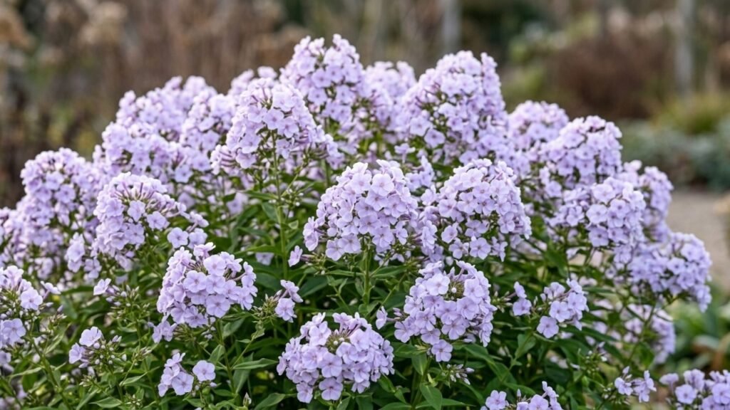 A planta que parece mudar de cor ao longo do dia e cria uma nuvem de flores no jardim