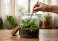 Terrário fechado em pote de vidro: passo a passo para montar em casa
