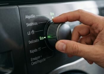 Para que serve o modo Eco da máquina de lavar e em quais situações ele realmente compensa