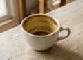 Como remover manchas amareladas de café de xícaras de porcelana, cerâmica e vidro