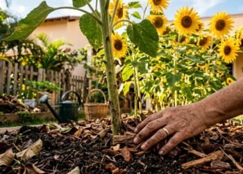 Jardineiros revelam os cuidados essenciais para um jardim de girassol forte e cheio de flores