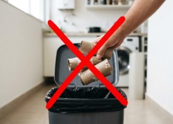 Não descarte os tubos de papel higiênico: transforme-os em uma decoração delicada para a mesa