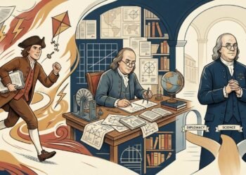 Benjamin Franklin sobre maturidade: “Aos 20 anos, a força de vontade reina; aos 30, a inteligência; e aos 40, o discernimento.”