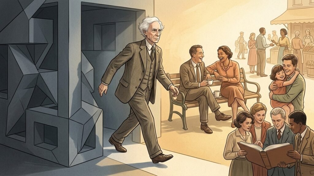 “Temer o amor é temer a vida”: Bertrand Russell explica por que evitar o sofrimento também pode impedir a felicidade