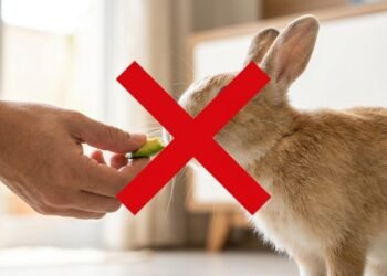  5 vegetais que um coelho nunca deve comer