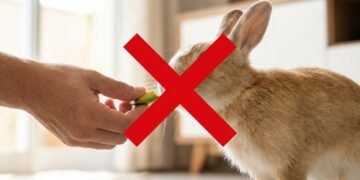  5 vegetais que um coelho nunca deve comer