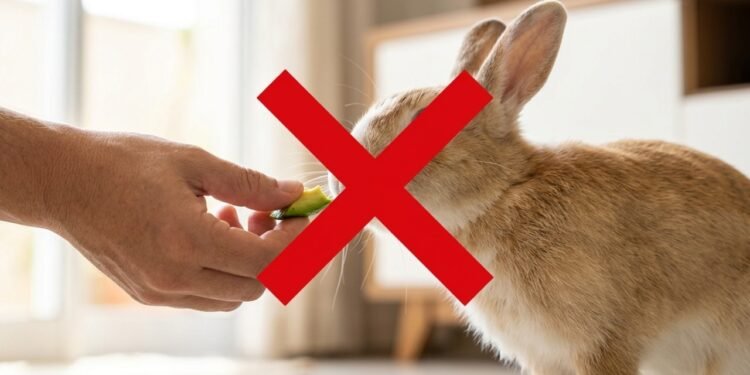 5 vegetais que um coelho nunca deve comer