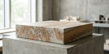 Projeto europeu desenvolve estruturas híbridas de madeira e concreto que são 40% mais leves e têm 70% menos emissões