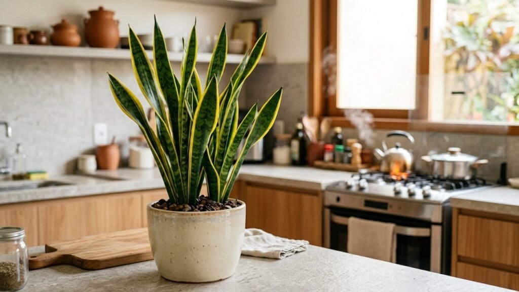 As 7 plantas mais resistentes para cultivar na cozinha sem sofrer com calor, ar seco e mudanças de temperatura