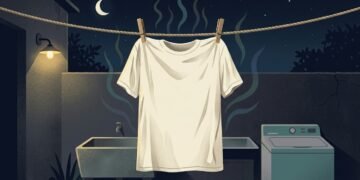Lavar roupa à noite não é o problema: estes erros podem deixar as peças com cheiro de mofo e danificar a máquina