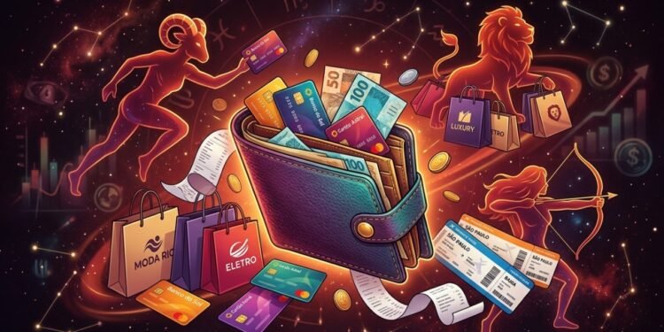 Os signos mais impulsivos com dinheiro que vivem com o saldo zerado