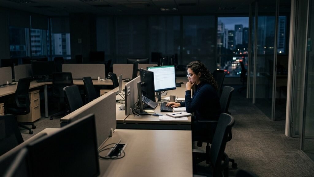 Funcionário cumpre seu horário, mas é julgado por colegas por não trabalhar uma hora a mais: “O resto da equipe fica até mais tarde”