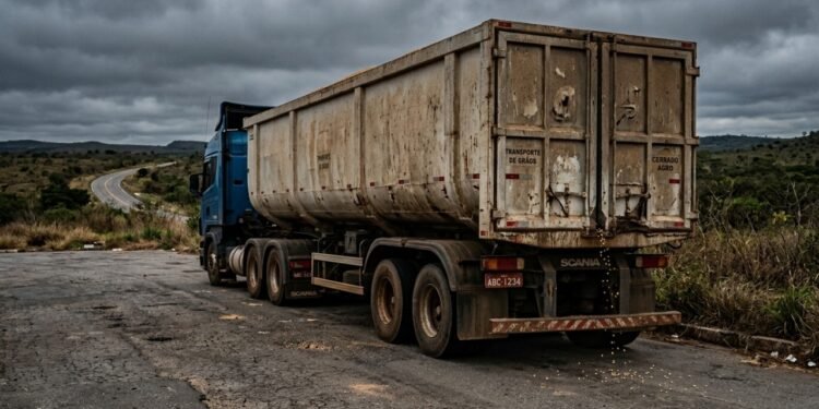 Motorista abandona caminhão com soja por dois dias, perde o seguro e fica com dívida de R$ 87 mil