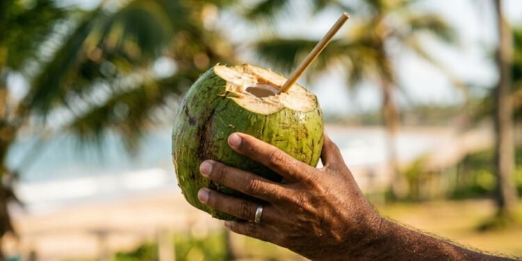 O que acontece se você tomar água de coco todo dia