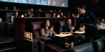 Rede de cinemas de luxo com jantar na poltrona entra em falência pela segunda vez em 7 anos