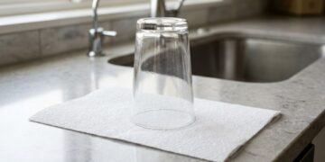 Especialista recomenda que “Colocar um copo com papel na pia da cozinha evita uma grande surpresa desagradável”