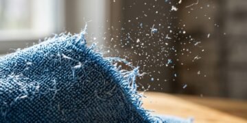 O perigo na cozinha: Panos de microfibra liberam microplásticos a cada uso