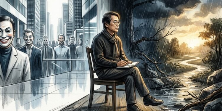 A reflexão de Byung Chul Han que desmonta a ideia de que viver bem significa nunca sentir tristeza, medo ou frustração