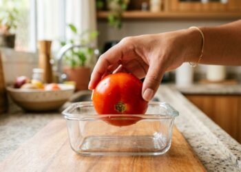 O jeito correto de guardar tomate para nunca mais comer fruta sem gosto