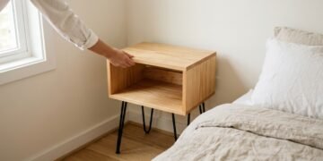 Quatro peças de mobiliário com design sofisticado, mas feitas com gavetas de madeira