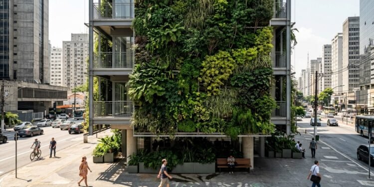 Pesquisadores japoneses demonstram que paredes verdes podem reduzir a temperatura interna em até 1,7°C durante ondas de calor