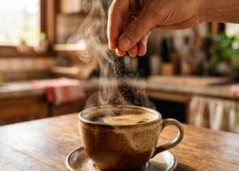 Uma pitada deste ingrediente pode suavizar o amargor do café sem usar açúcar ou adoçante