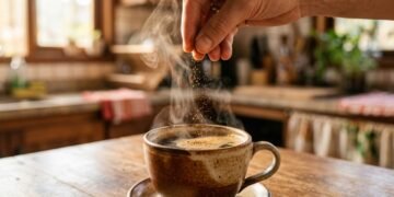 Uma pitada deste ingrediente pode suavizar o amargor do café sem usar açúcar ou adoçante