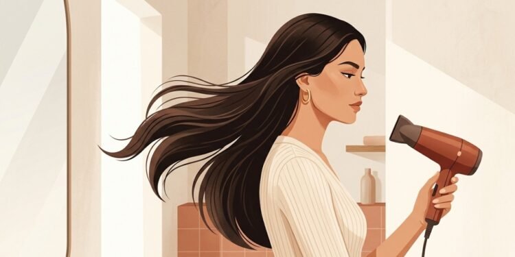 Você seca o cabelo todos os dias, mas um hábito com o secador pode estar roubando brilho e aumentando a quebra