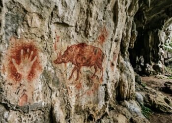 Pinturas deixadas por humanos há 40 mil anos na Indonésia revelaram que a arte complexa já existia muito além da Europa