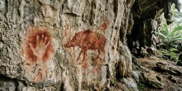 Pinturas deixadas por humanos há 40 mil anos na Indonésia revelaram que a arte complexa já existia muito além da Europa