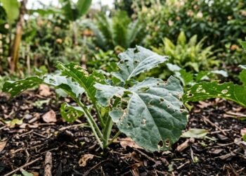 Sua planta acordou cheia de buracos? O formato das folhas pode denunciar quem está destruindo o jardim