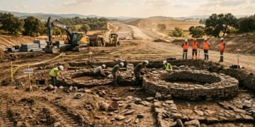 Rodovia na Espanha é interrompida após descoberta de antigo assentamento celta escondido há séculos