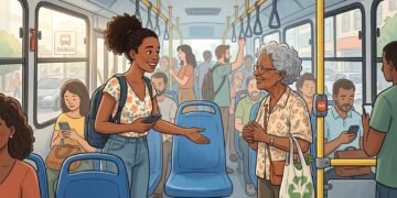 A psicologia revela que quem cede o lugar no transporte público demonstra muito mais do que educação