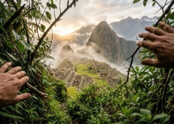 Homem subiu uma montanha procurando uma cidade perdida, mas encontrou um lugar que o mundo inteiro passaria a chamar de maravilha