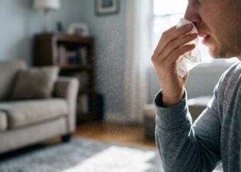 O que está causando alergia pode ser a posição dos aparelhos na casa