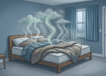 O erro comum no inverno que deixa o colchão abafado e favorece cheiro ruim sem você perceber