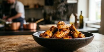 Como fazer molho picante de abacaxi para asas e costelinhas usando fruta em calda