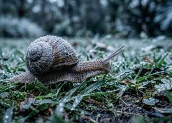 O que significa encontrar caracóis no jardim no inverno e por que especialistas recomendam não mexer neles