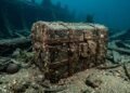 Arqueólogos encontraram um baú ainda fechado no Rooswijk, mas abri-lo agora pode destruir tudo o que existe dentro
