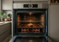 Forno grande ligado para uma refeição pequena pode gastar até 3 vezes mais energia