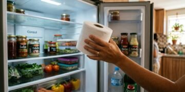 Muita gente não sabe disso! Simplesmente colocar papel higiênico na geladeira pode resolver mais problemas do que você imagina
