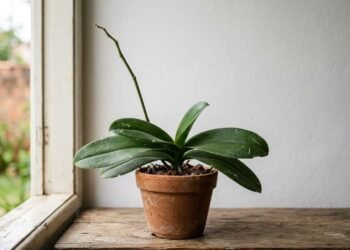 Folhas verdes, raízes firmes e nenhuma flor: o detalhe que pode estar travando sua orquídea