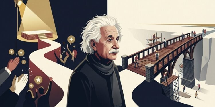 “Não tente se tornar um homem de sucesso”: a frase de Einstein que confronta uma das maiores obsessões da vida moderna
