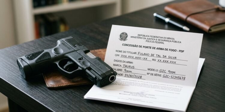 Governo atualiza a lista de profissões com possibilidade de porte de arma