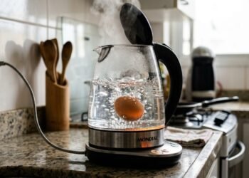 É possível usar uma chaleira elétrica para cozinhar ovos? O fabricante revela a resposta