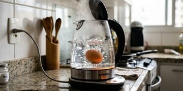 É possível usar uma chaleira elétrica para cozinhar ovos? O fabricante revela a resposta