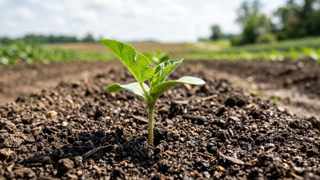 A técnica de cultivo que ajuda a produzir melancias firmes, doces e bem formadas