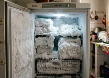Freezer cheio de gelo pode fazer o aparelho trabalhar mais e pesar na luz