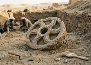 Arqueólogos descobrem em tumba egípcia objeto de 5.000 anos com aparência semelhante à de uma calota moderna